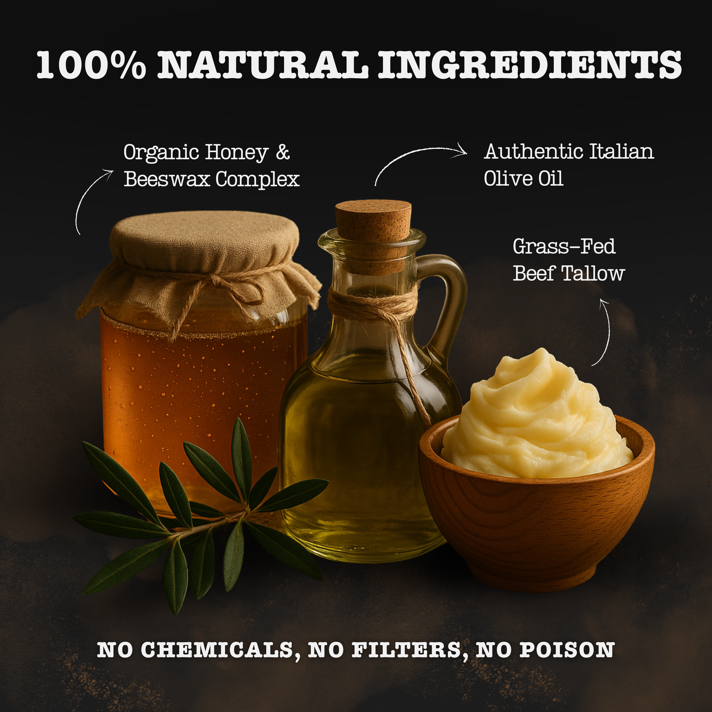 Organic Tallow Honey Balm